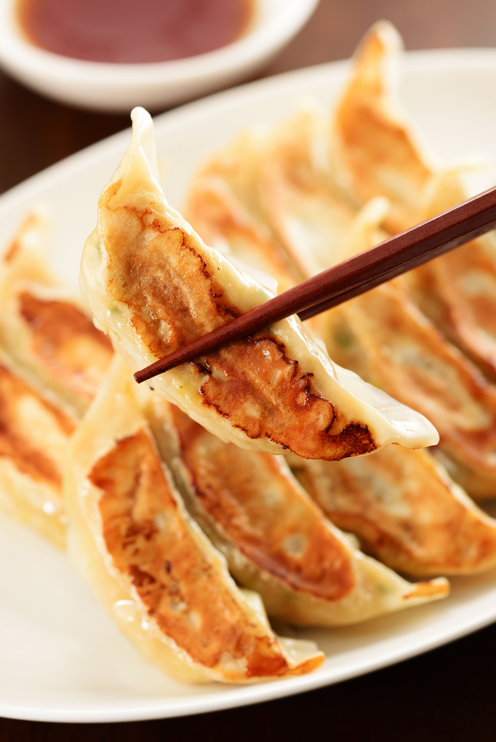 Jiaozi. Chinese food.